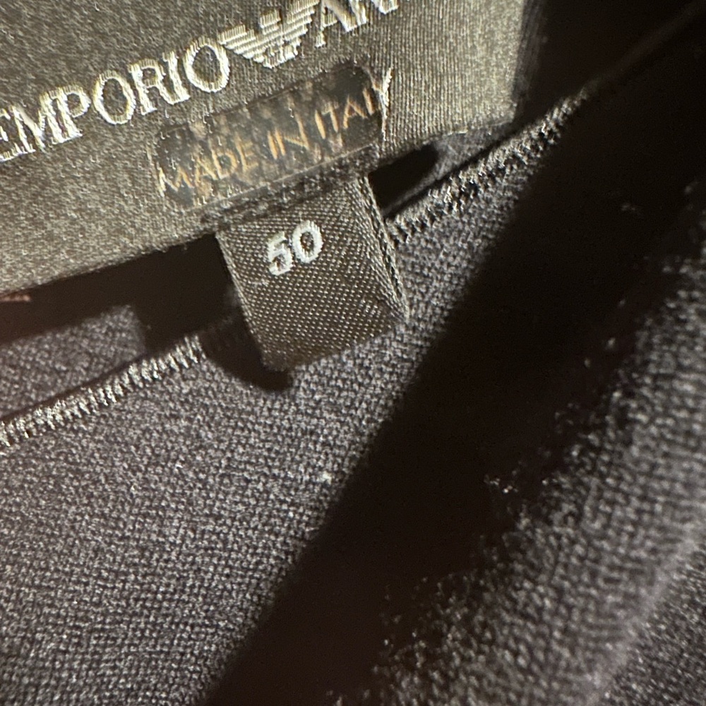 Emporio Armani size 50 (14us) Milano Jersey Dress